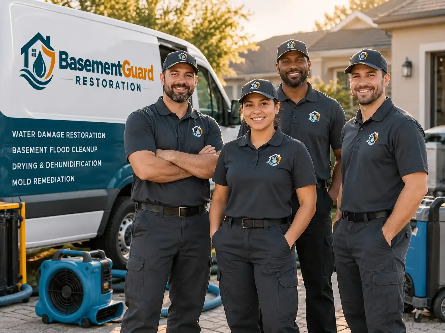 Basement Water Damage Restoration company in Yorktown, TX